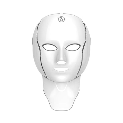 7-Color Wireless LED Light Therapy Mask for Face & Neck